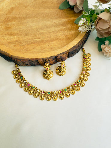 Sorowski Rajwadi Sleek Necklace Set