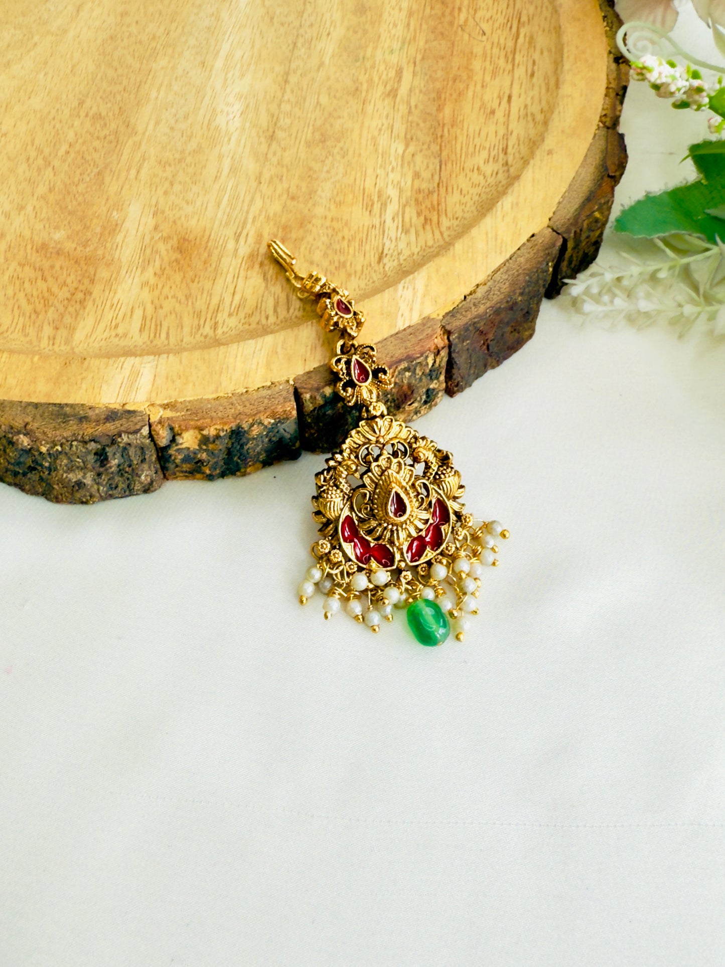 Temple Design Mang tika