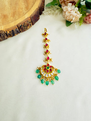 Chandbali Jadau Tikka