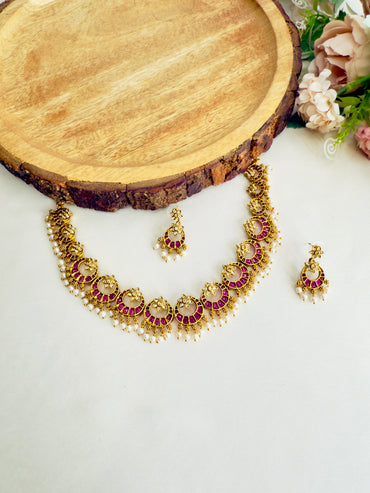 Chandbali Necklace Set