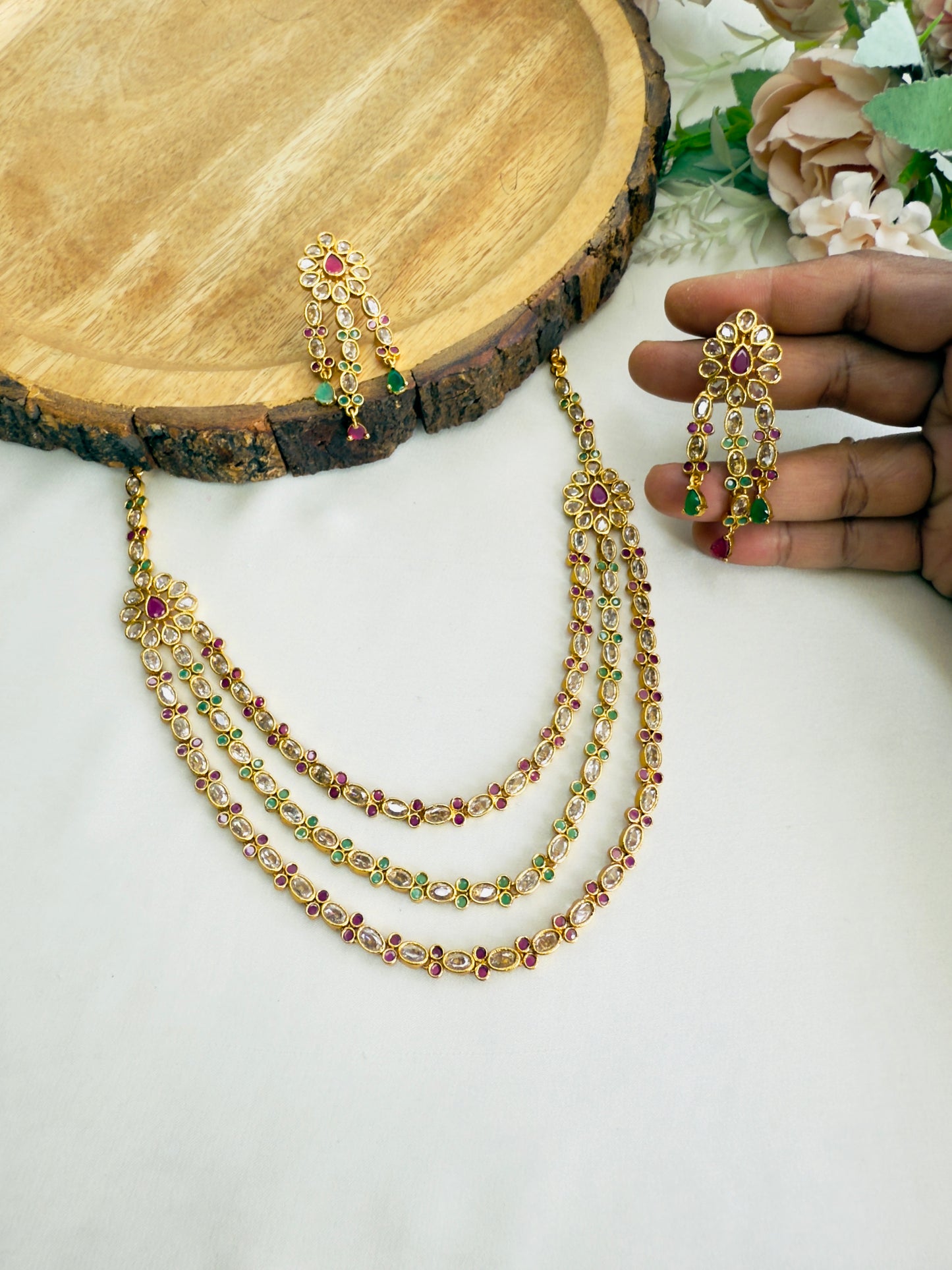 Multicolor Layered Necklace