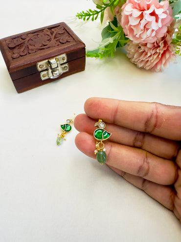 Bird Motif Bugadi Earrings