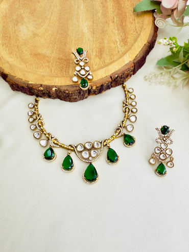 Moissanite Hasli Set