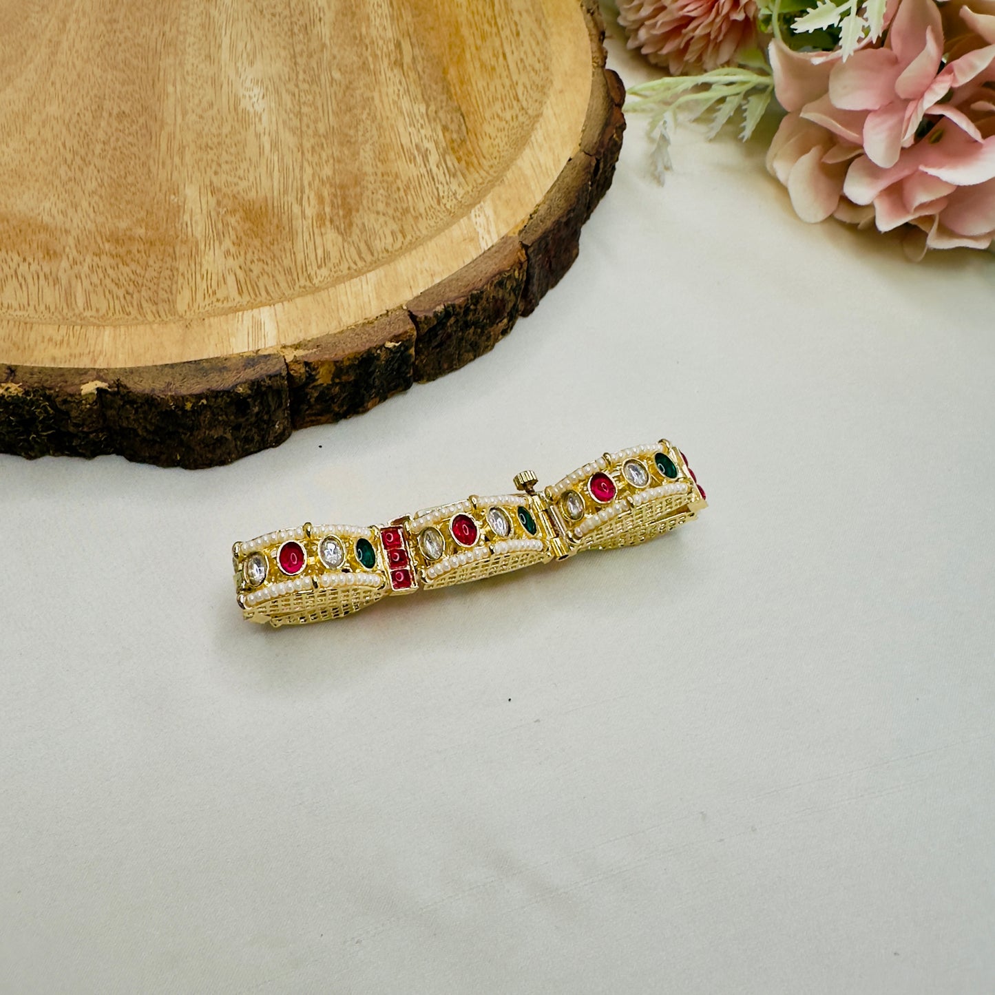 Kundan Work Loose Bracelet