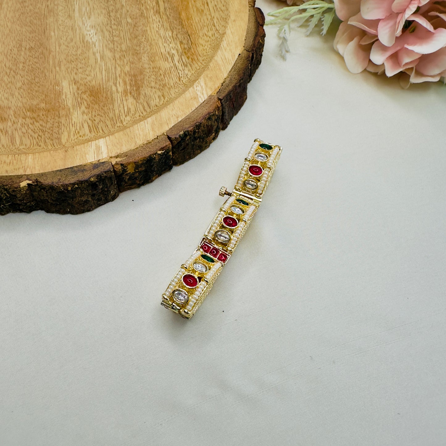 Kundan Work Loose Bracelet