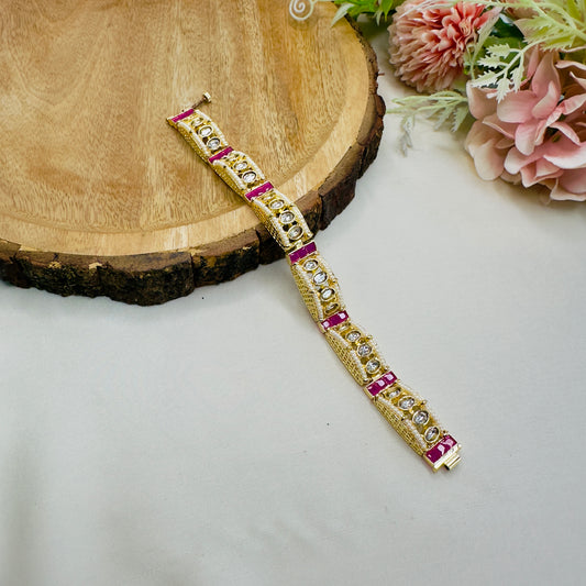 Kundan Work Loose Bracelet