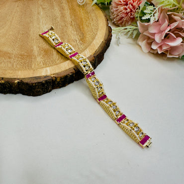 Kundan Work Loose Bracelet