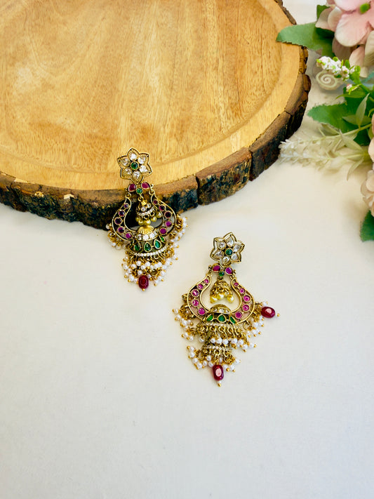 Half Jhumki Danglers