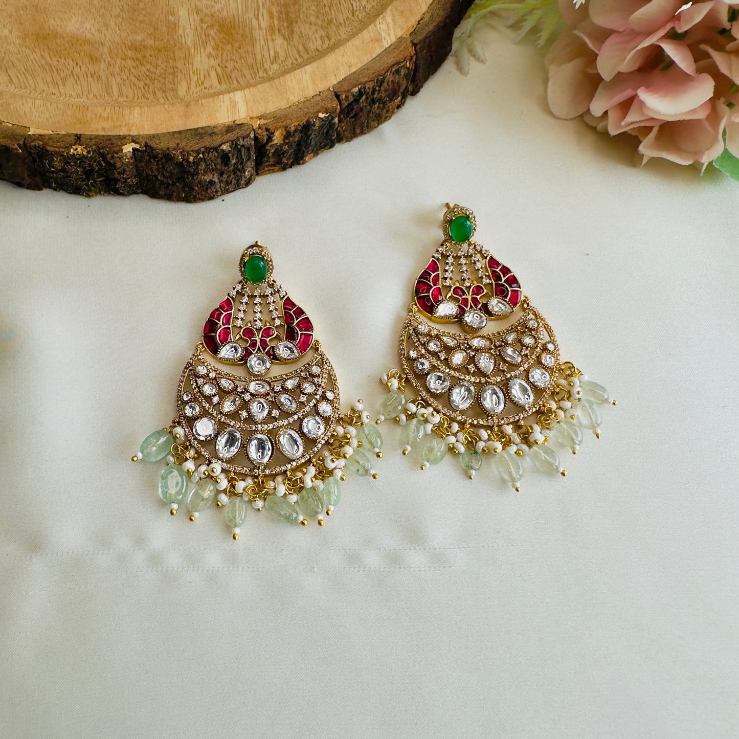 Jadau danglers