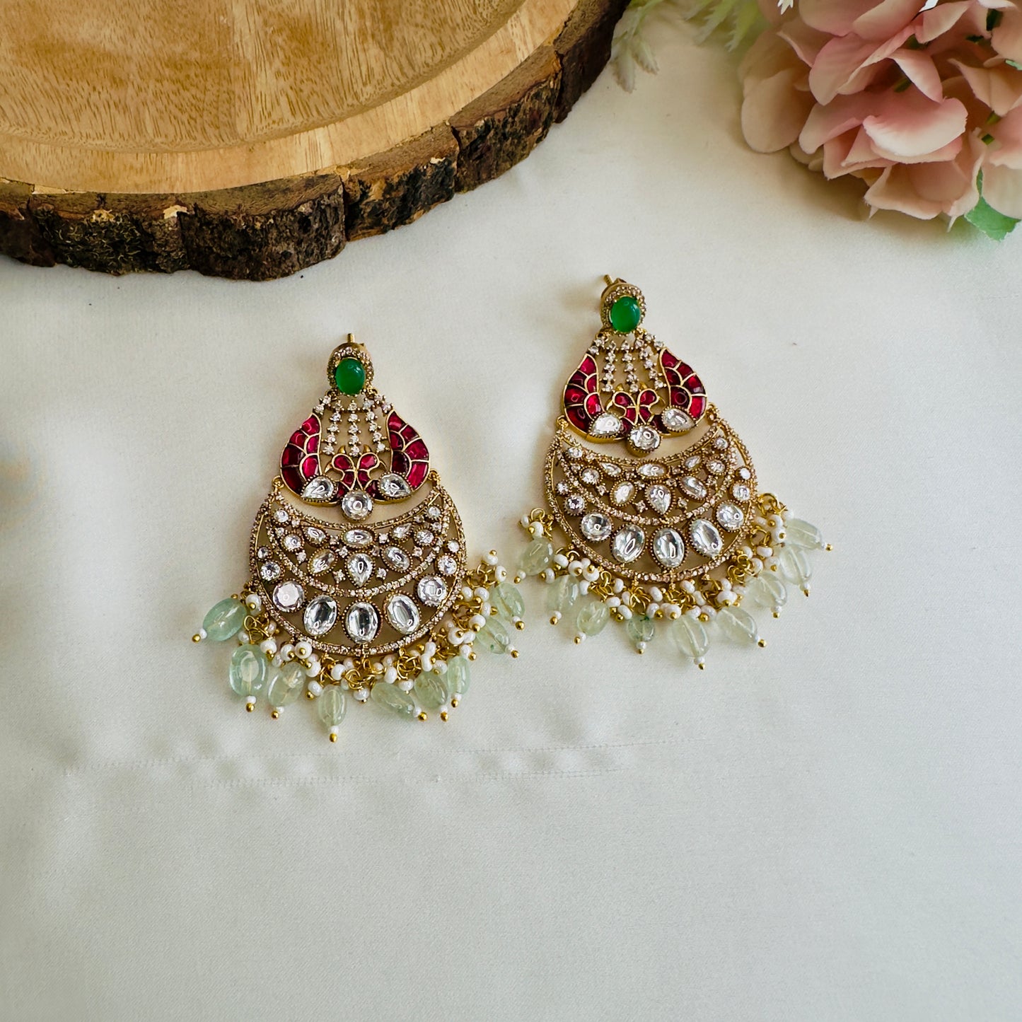 Jadau danglers