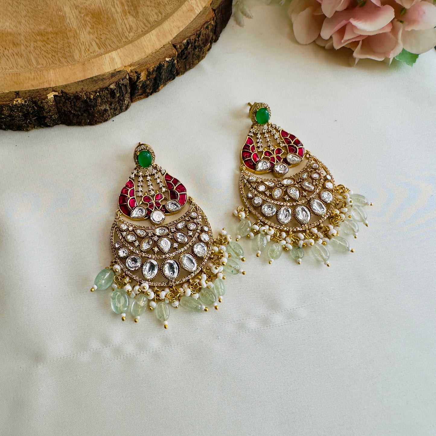 Jadau danglers