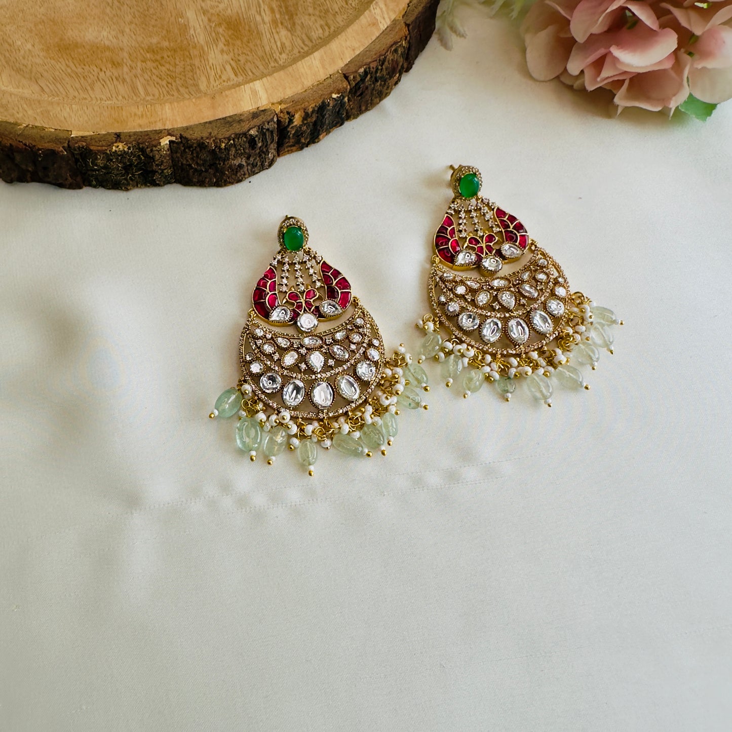 Jadau danglers