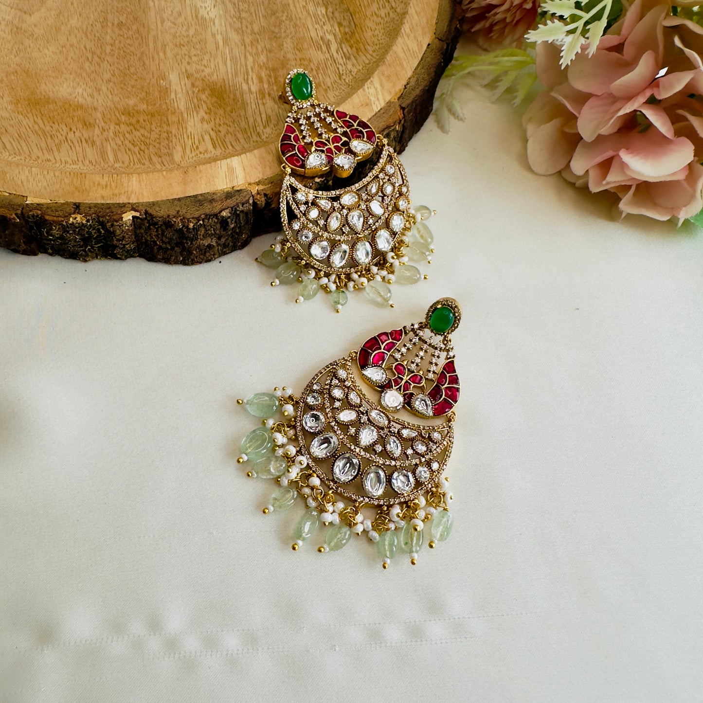 Jadau danglers