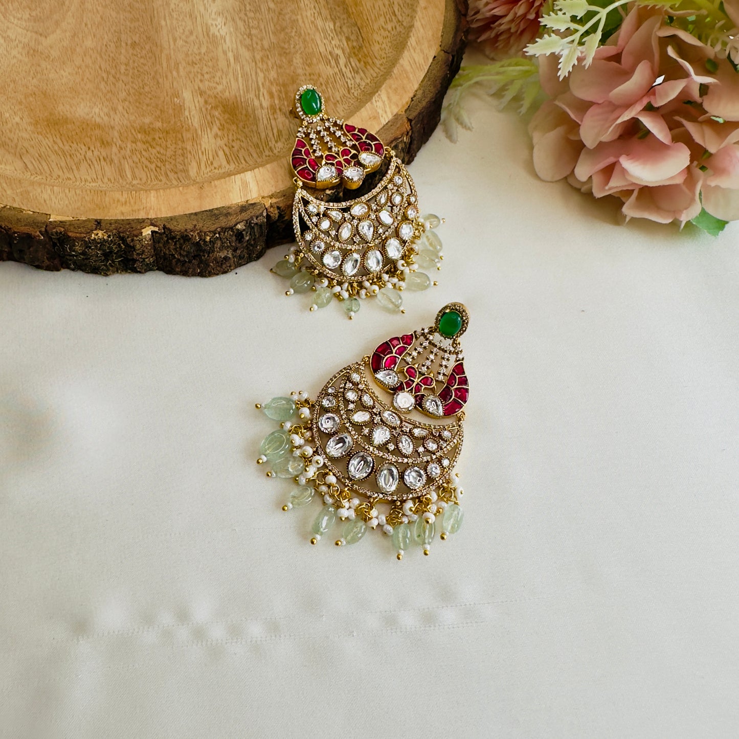 Jadau danglers