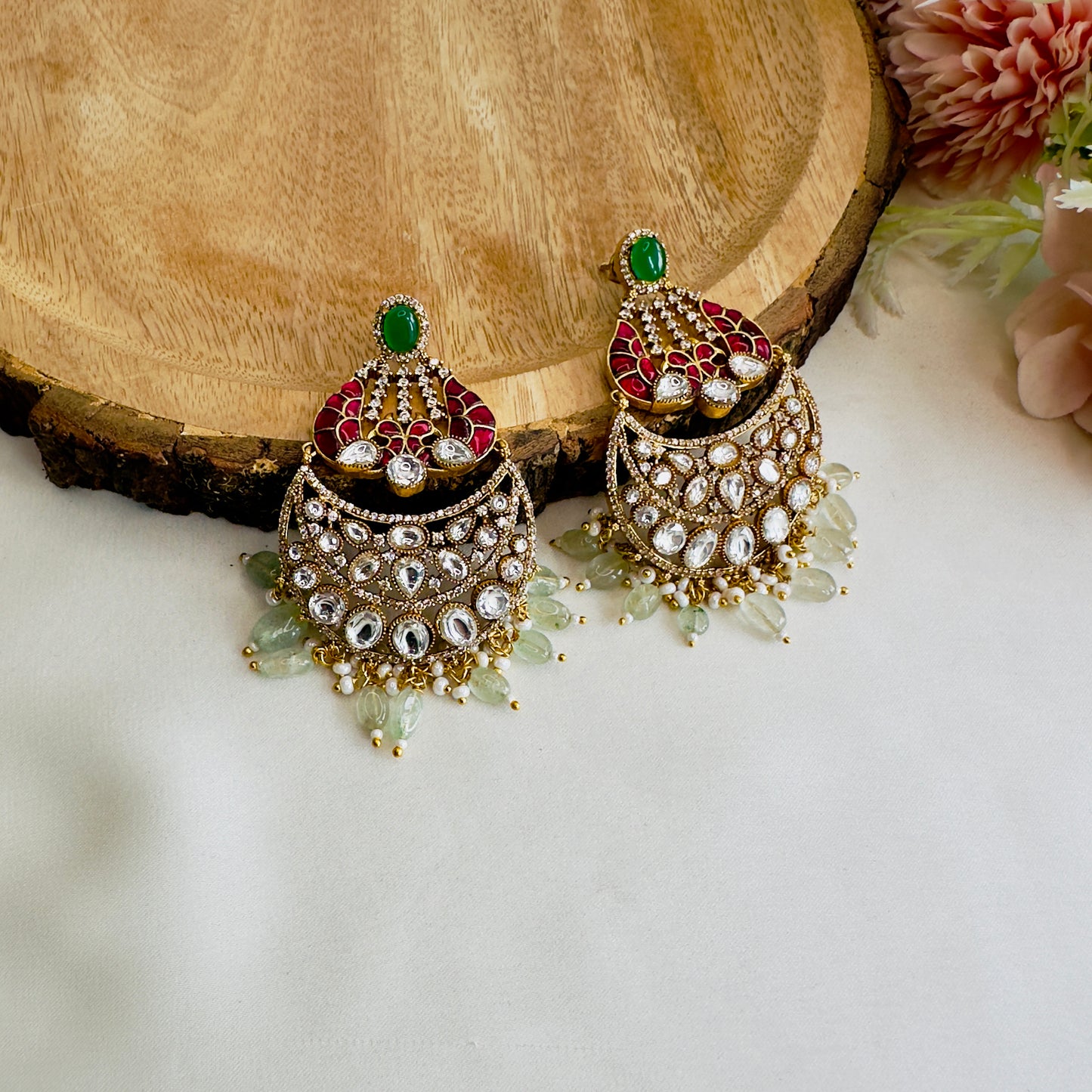 Jadau danglers