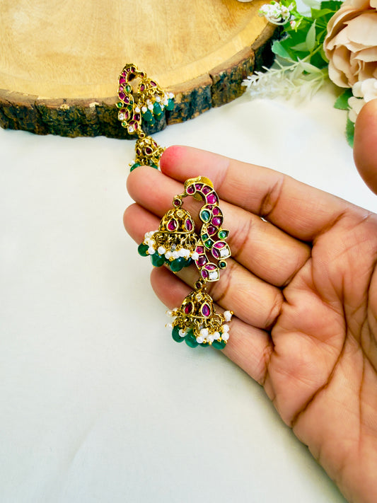 Two Jhumki Earrings