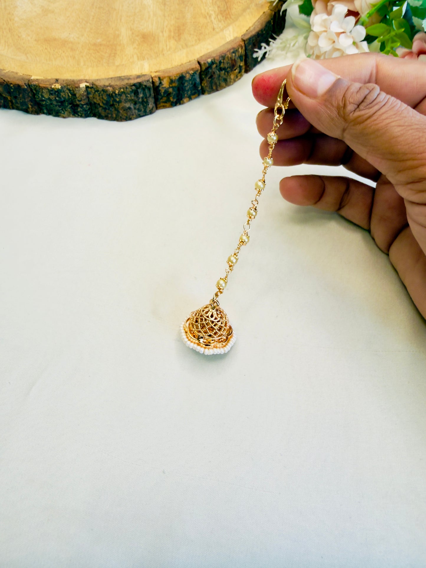 Kundan Work Small Borla