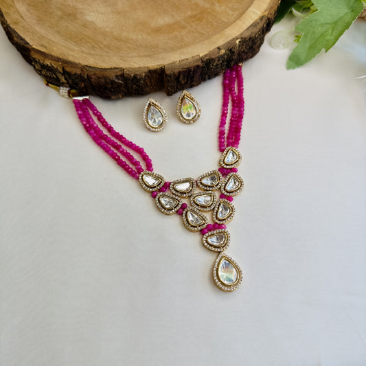 Moissanite Necklace Set