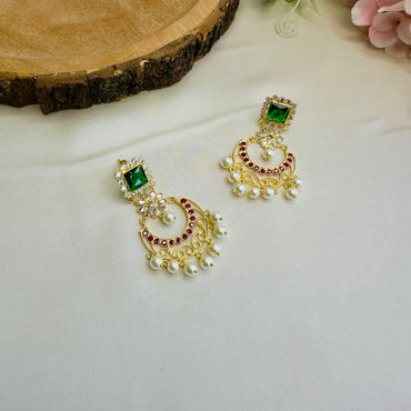 Multicolor Polki Daglers