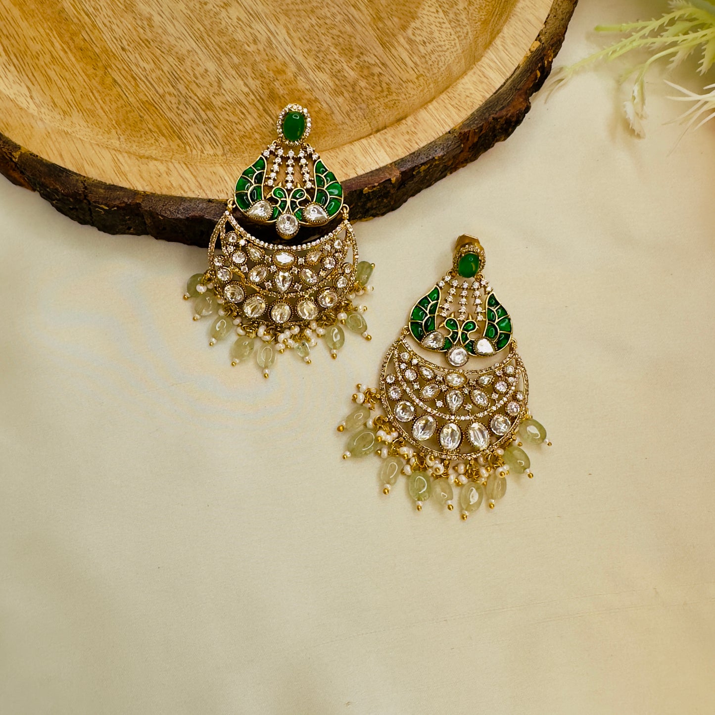 Jadau danglers