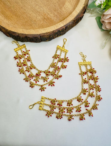 Three Layer Ear Chain