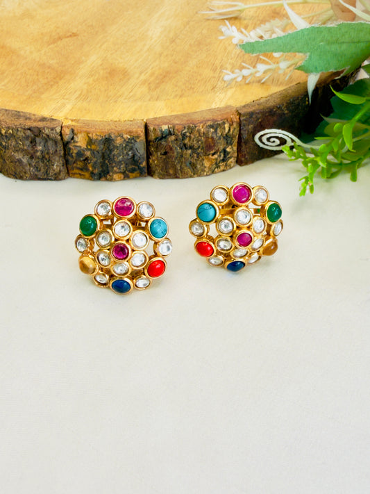 Multicolor Back Support Studs
