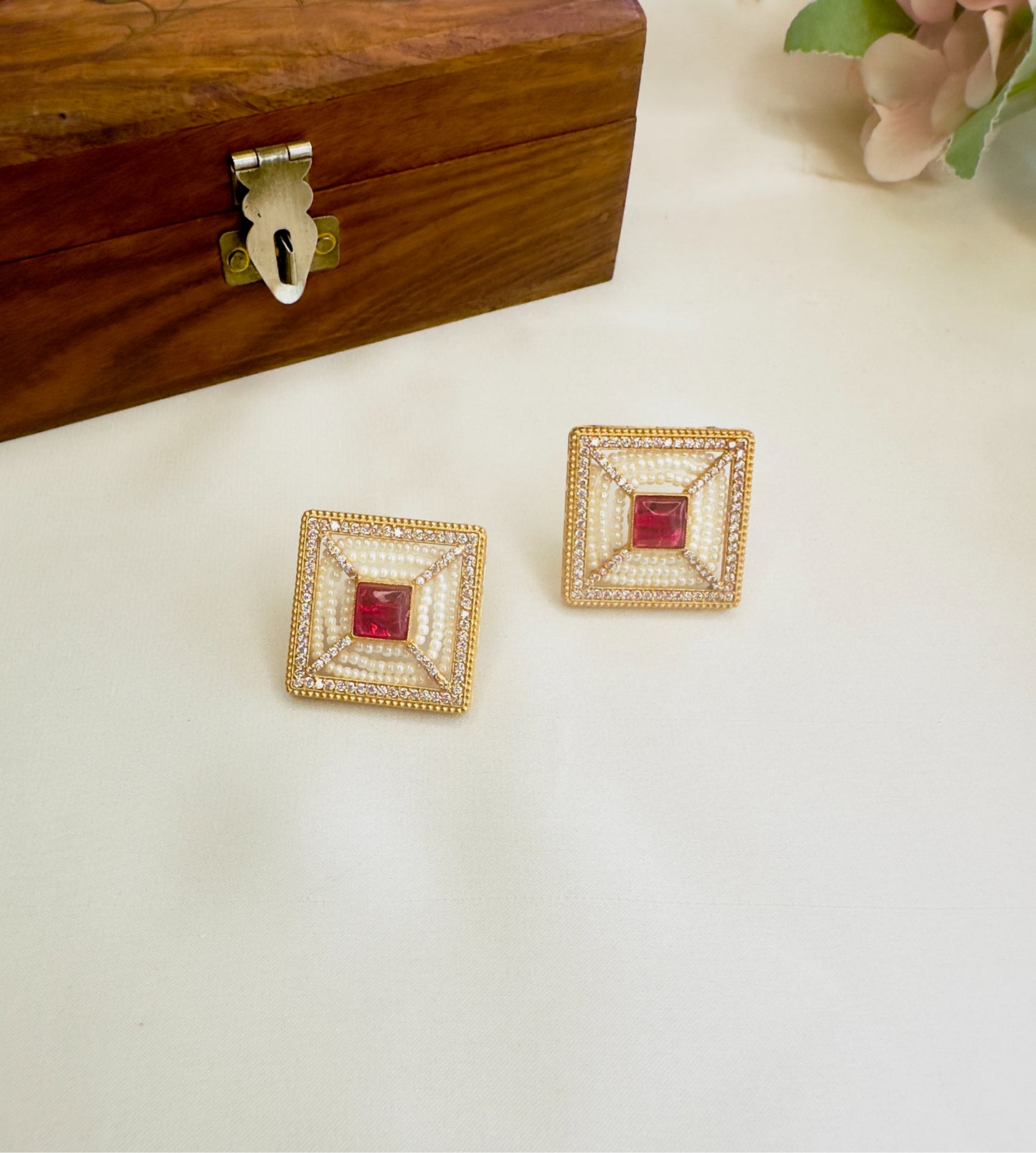 Chid Piroyee Stud Earrings