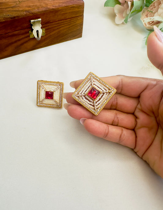 Chid Piroyee Stud Earrings