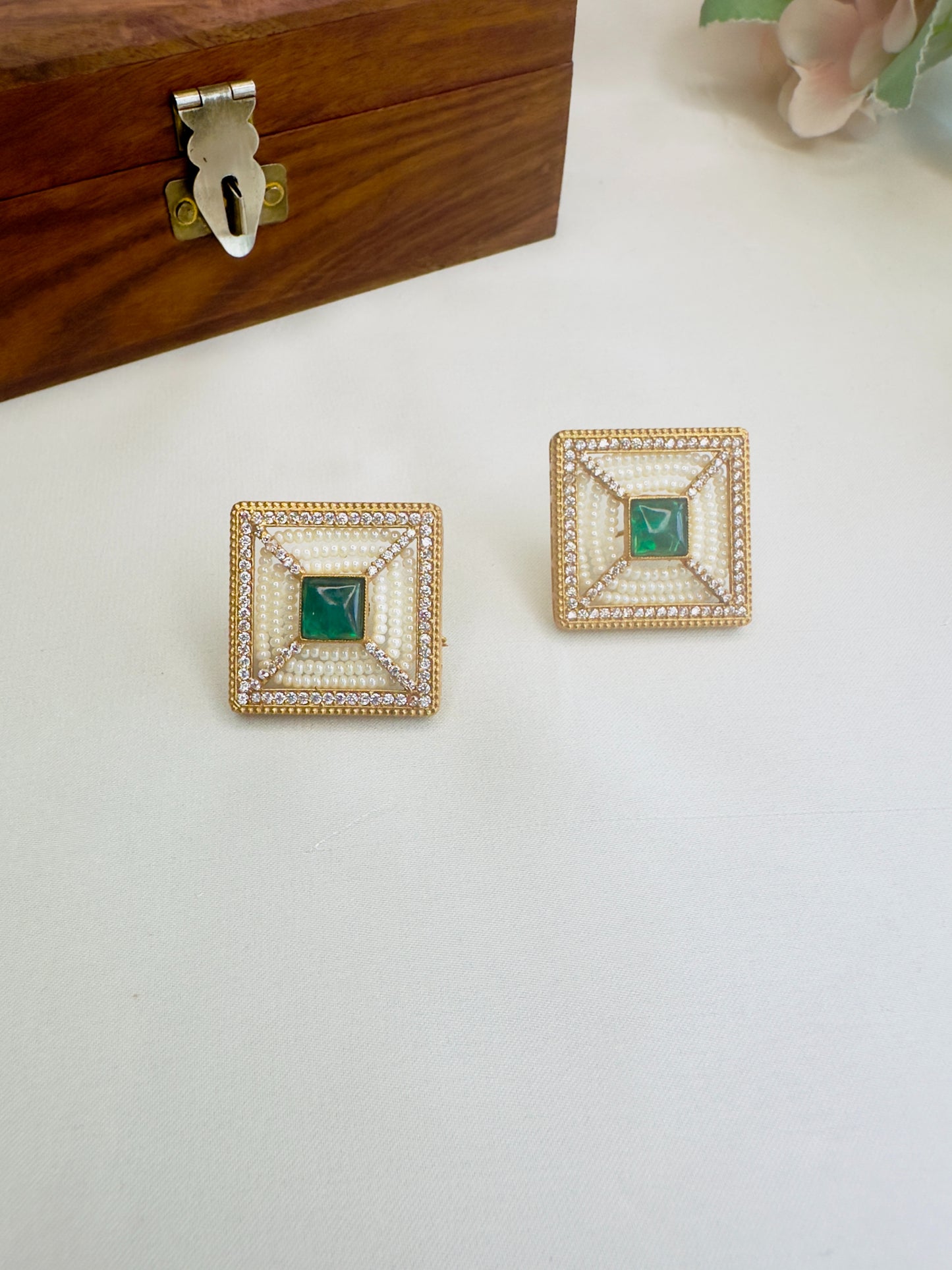 Chid Piroyee Stud Earrings