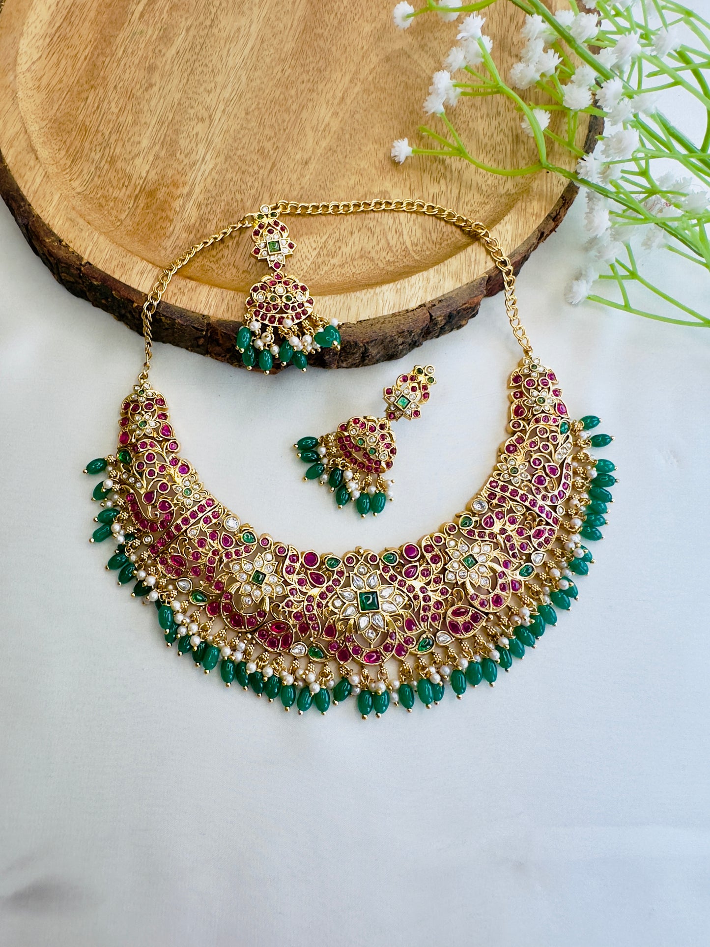 Kemp Jadau Necklace Set