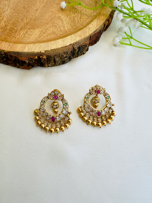 Chandbali Stud Earrings