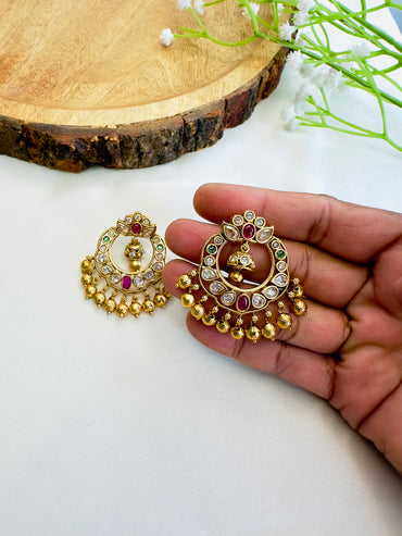 Chandbali Stud Earrings