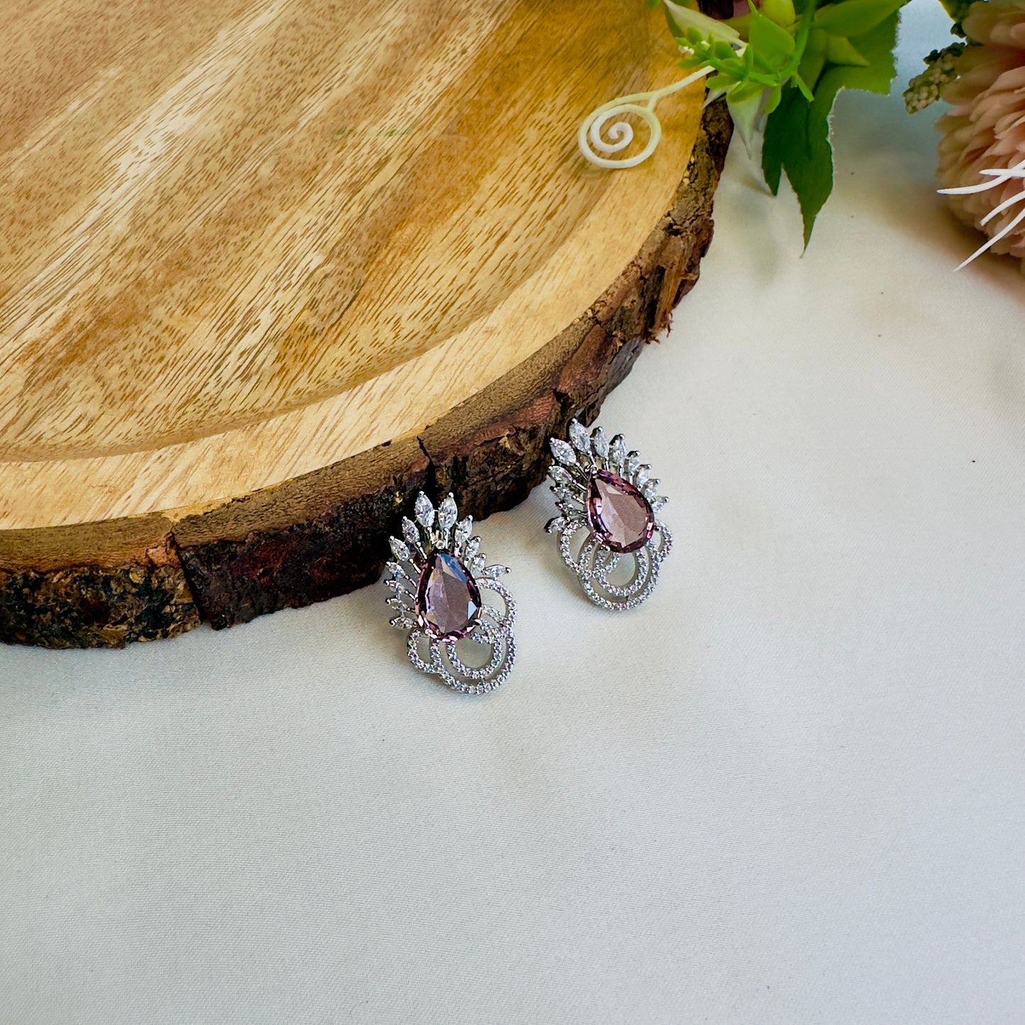 AD Stud Earrings
