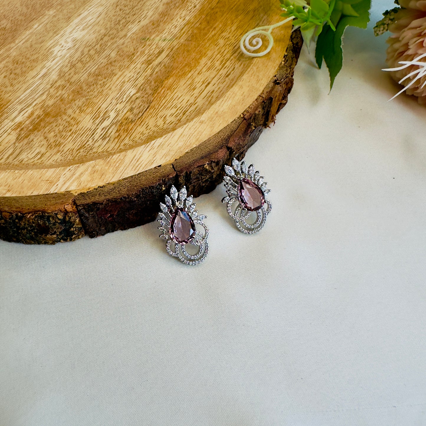 AD Stud Earrings