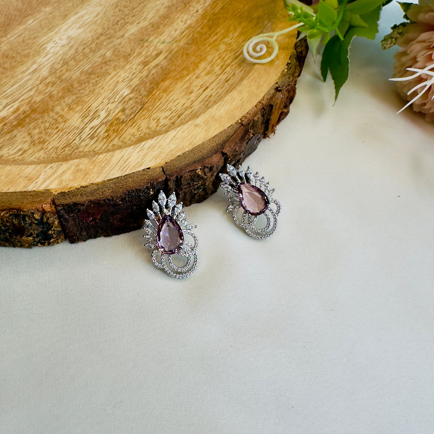 AD Stud Earrings