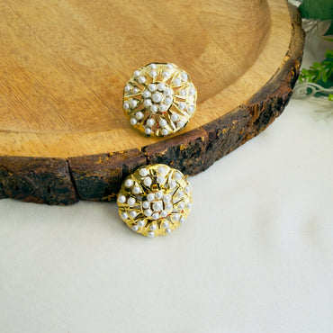 Jadau Stud Earring