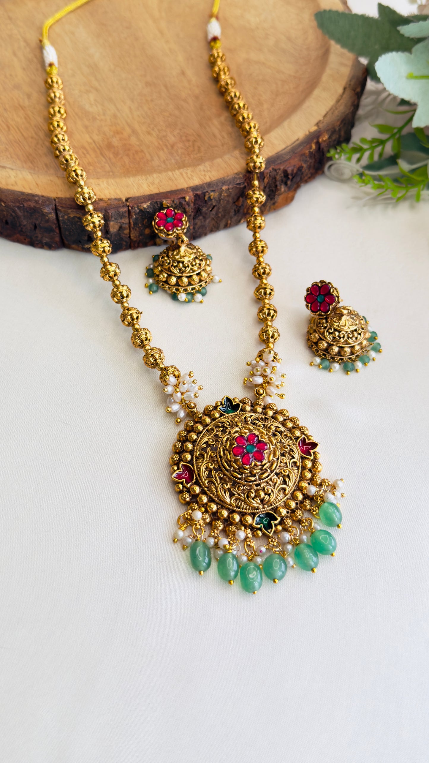 Matar mala with Pendant set