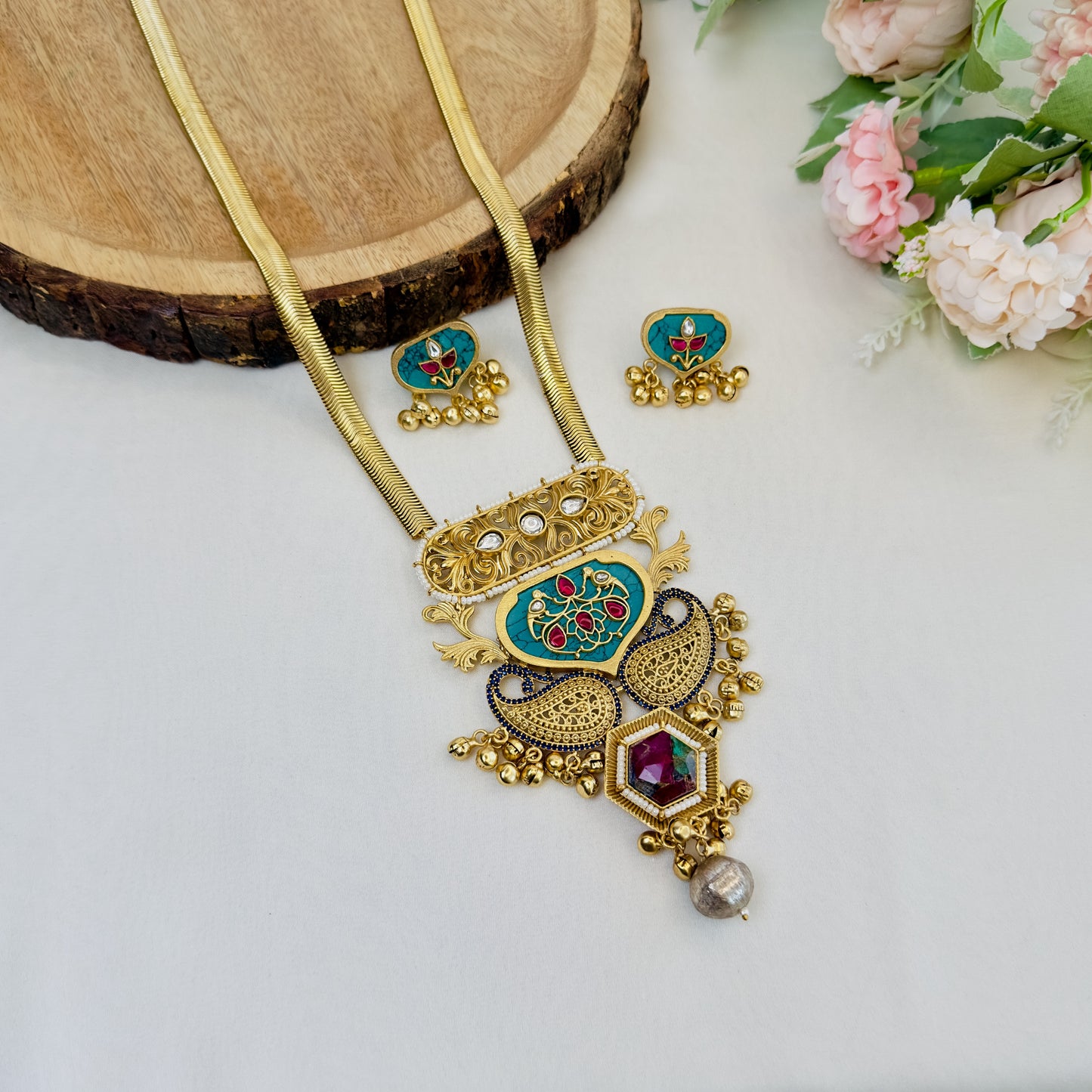 Long Fusion Necklace Set