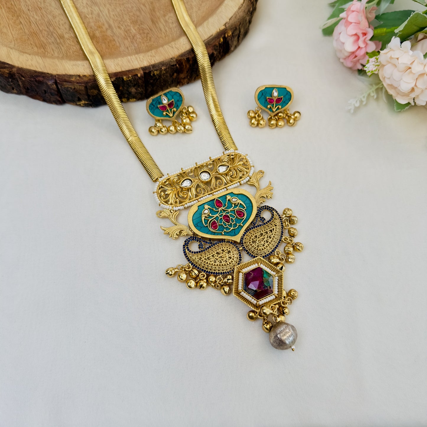 Long Fusion Necklace Set