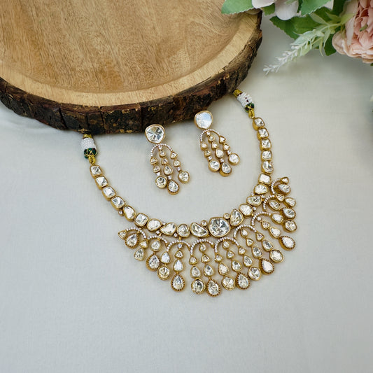 Premium Moissanite Necklace Set