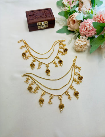 Small Jhumki Ear Chain