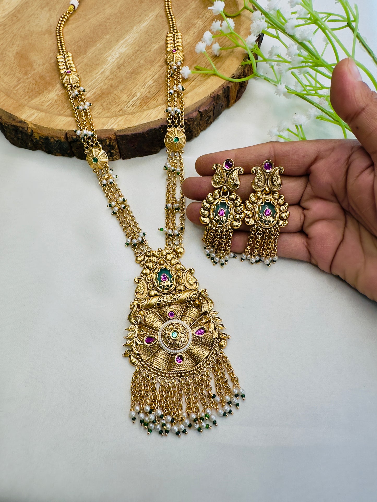 Heritage Long Necklace Set
