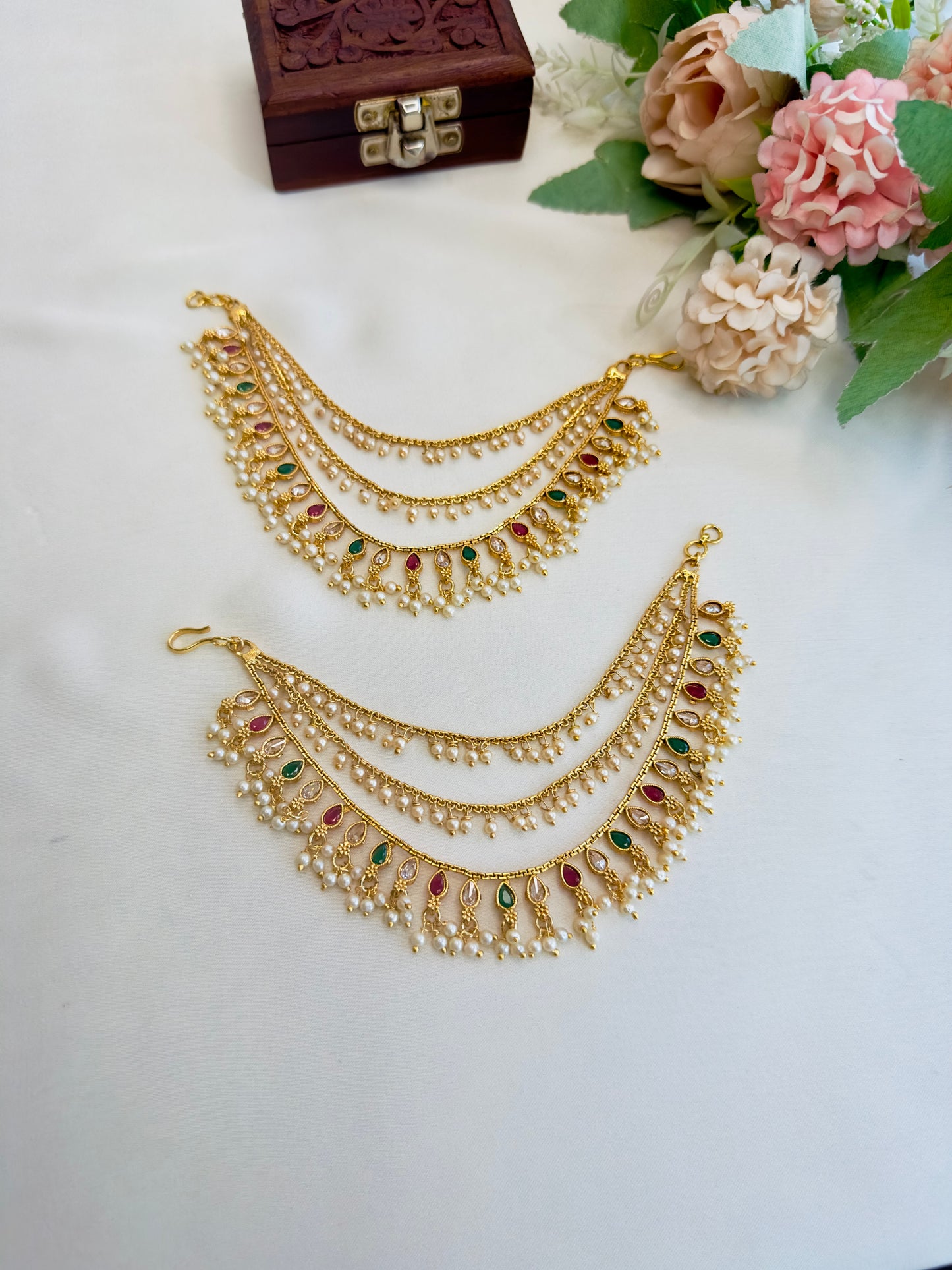 Multi Three Layer Ear chain