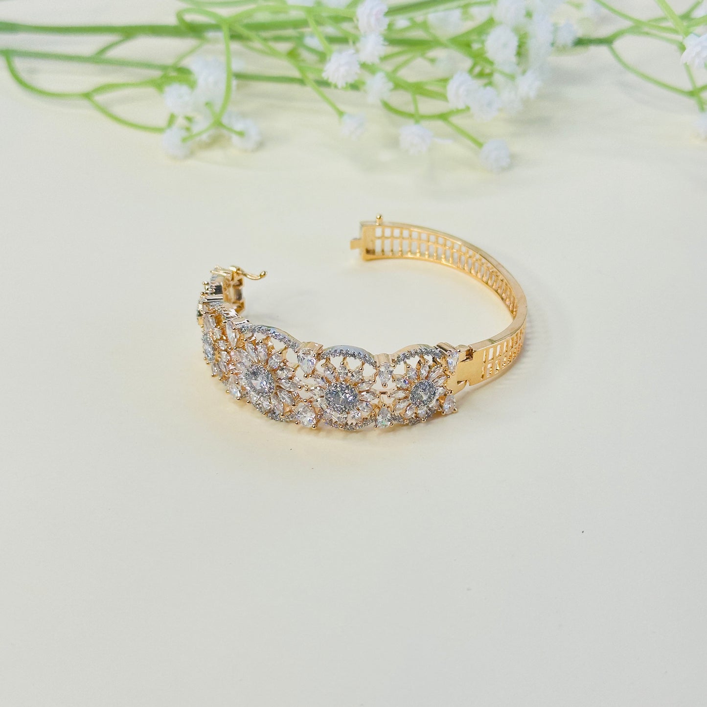 CZ Golden Polish Bracelet