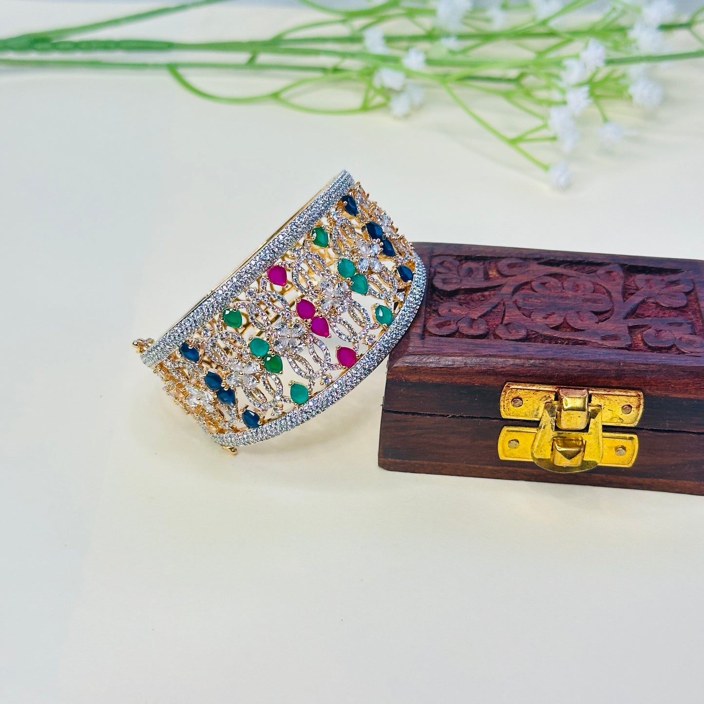 CZ Golden Bracelet