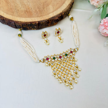 Pachi Kundan Choker Set