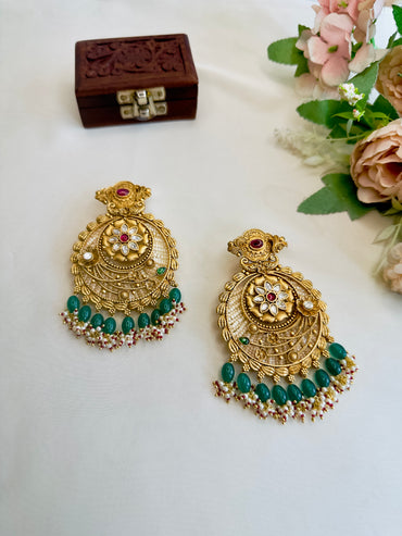 Big Size Rajwadi Danglers