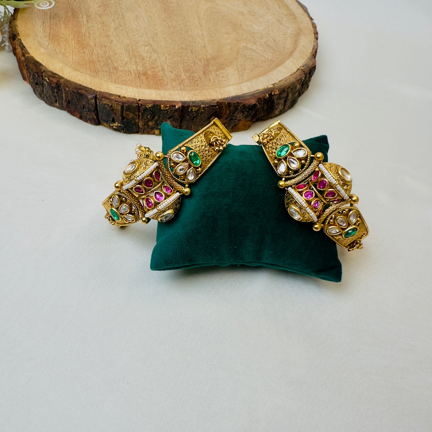 Multicolor Brass Bangles