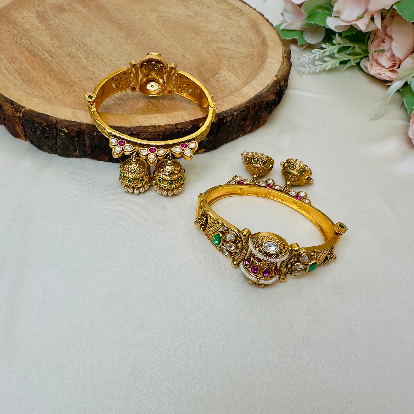 Multicolor Brass Bangles
