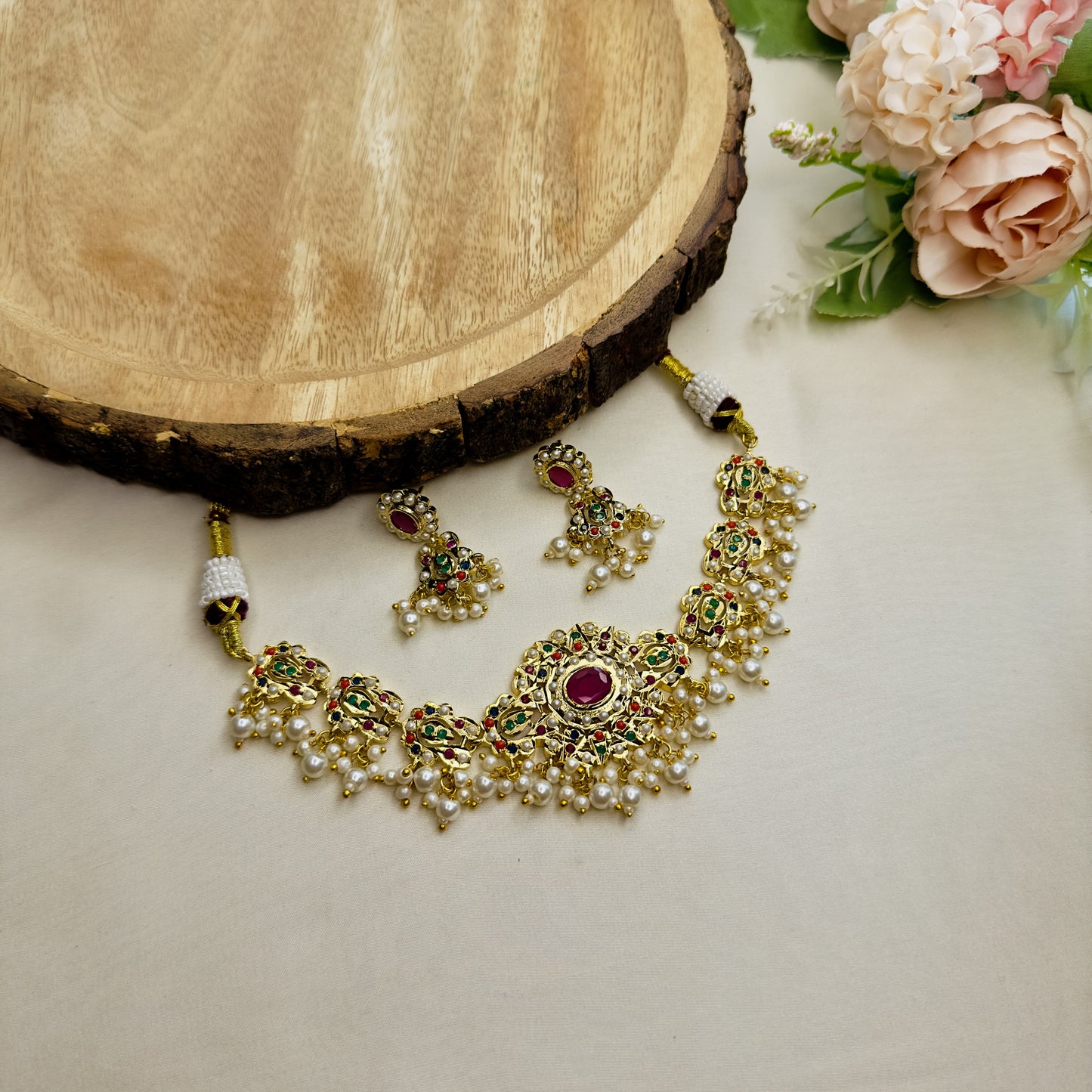 Jadau Choker Set